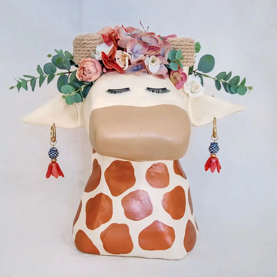 Girafa Escultura FI.ARTE Art by Filipa Alves