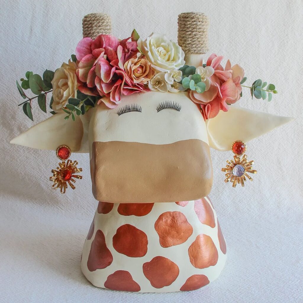 Girafa Escultura FI.ARTE Art by Filipa Alves